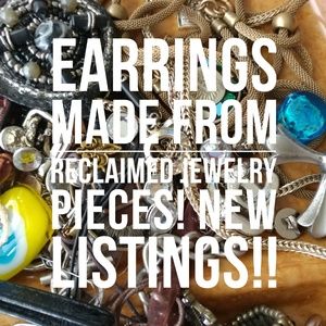 Handcrafted earrings - NEW LISTINGS